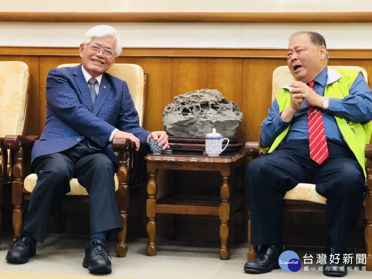 中選會主委李進勇拜會縣府　陳光復：全力配合選務推動
