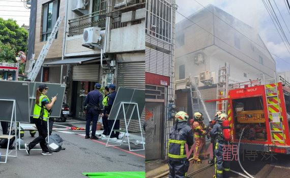 疑平板電腦充電瞬間爆炸起火　屋主搶救筆電受到60%以上燒燙傷