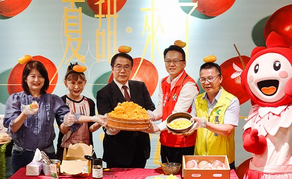 台中大遠百夏甜來了!台南芒GO好SHOP趴 台南市長黃偉哲加持促銷  今夏最in的臺南芒果好滋味