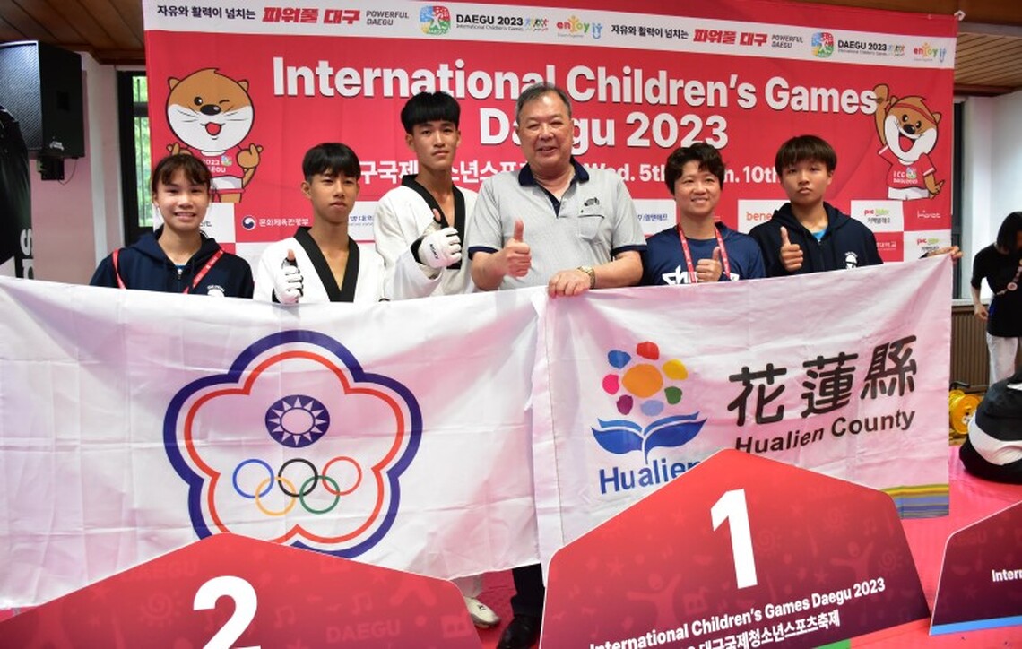 2023國際少年運動會花蓮縣旗開得勝   開賽首日進帳一金一銀
