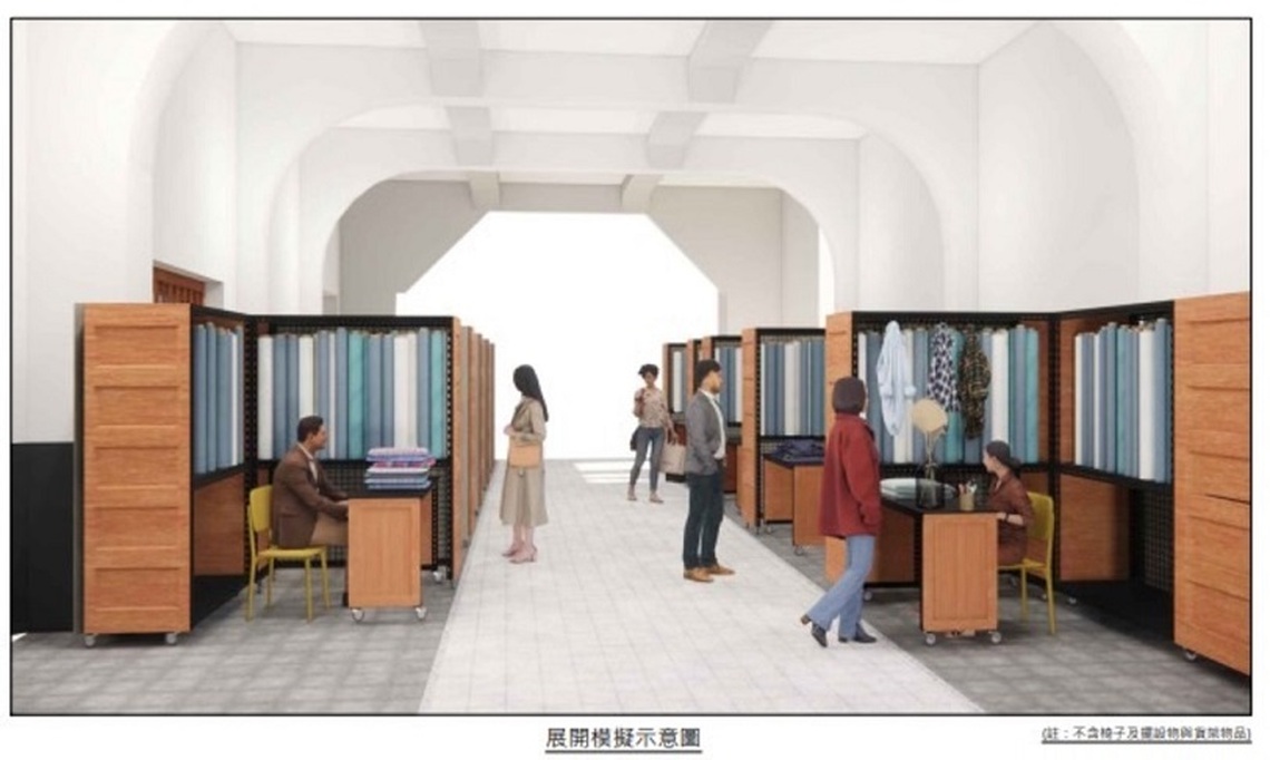 台南西市場古蹟外廓賣店嶄新展示方式