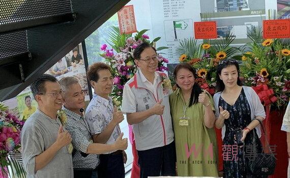 台灣岩礦壽山師生展在桃園開幕 作品表達意境各有風味美不勝收