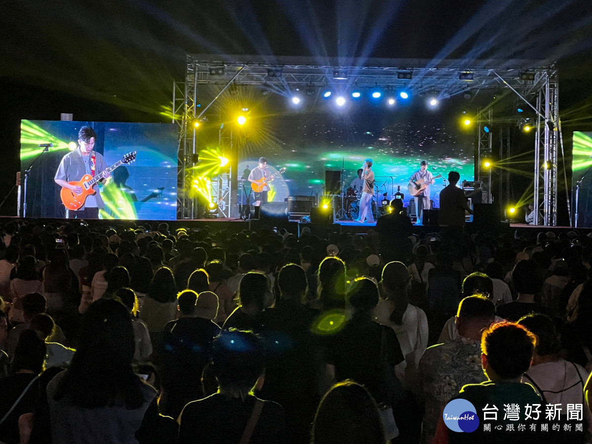 「2023梅市．響樂去系列活動」於桃園埔心火車站後站廣場熱情開演。
