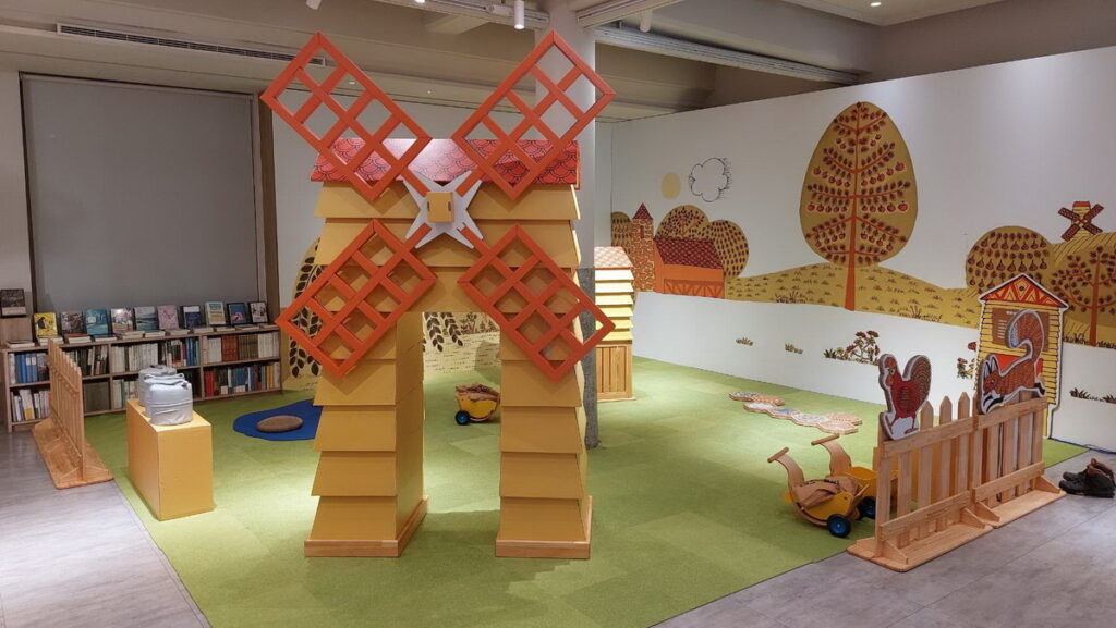 受歡迎的信誼經典圖畫書體驗展,即日起以幽默故事派對進駐台中中央書局,歡迎中部親子來挑戰(信誼基金會提供)