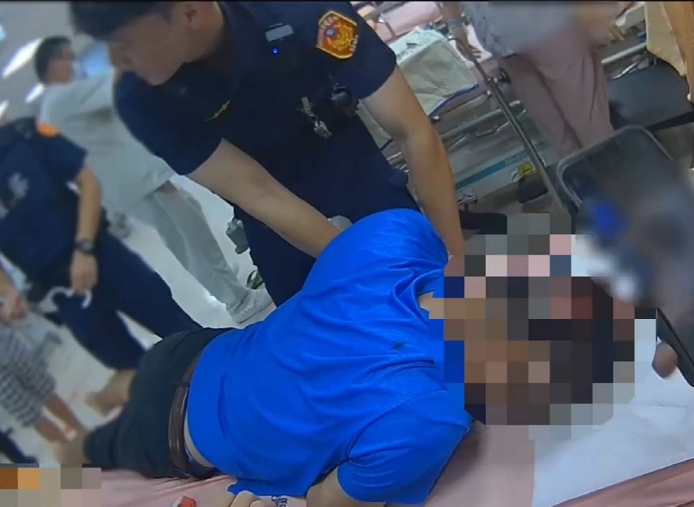 酒醉男子跌倒送醫 疑縫合傷口太痛竟揮拳攻擊護理師 258 酒醉男子跌倒送醫 疑縫合傷口太痛竟揮拳攻擊護理師 257