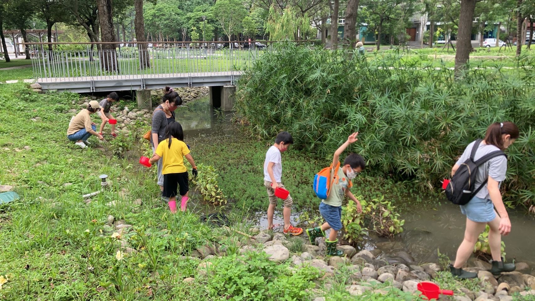 竹北東興圳公三生態島水環境營造 打造理想家園