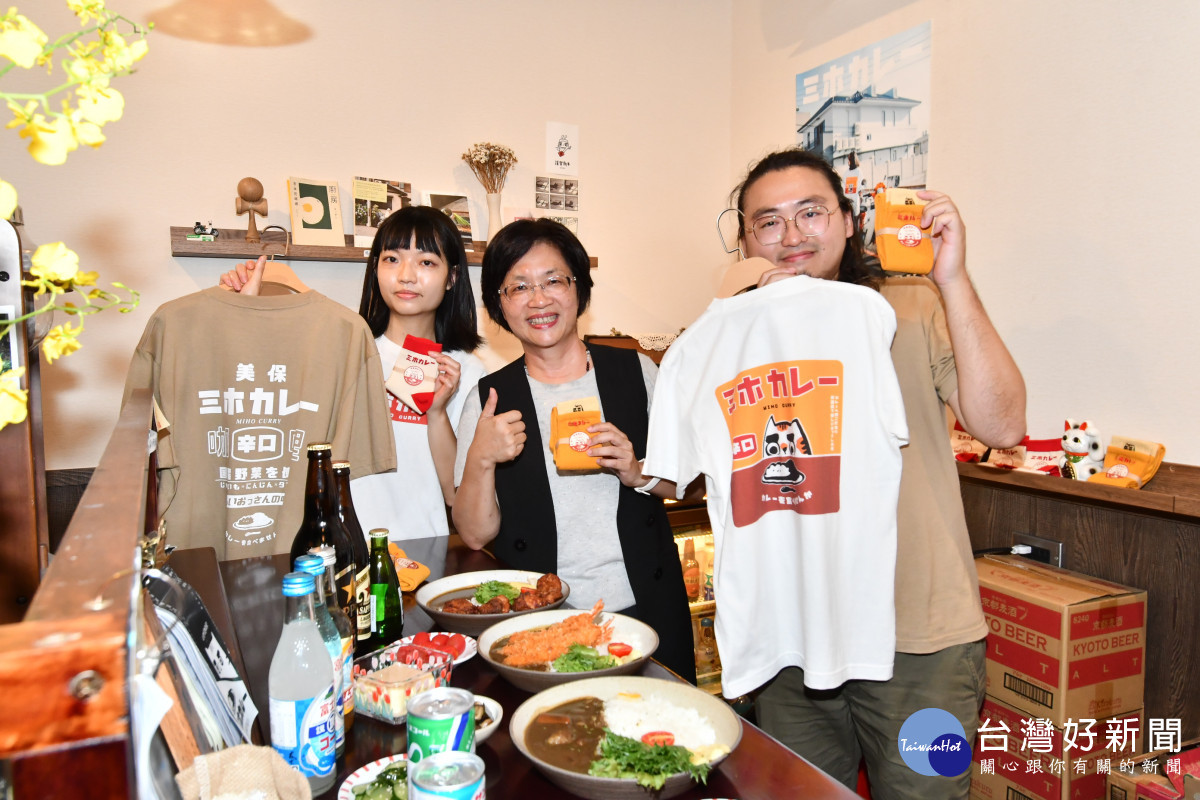 隱身於員林影城商圈巷弄「美保咖哩」(飲酒過量 有礙健康)。圖／記者鄧富珍攝