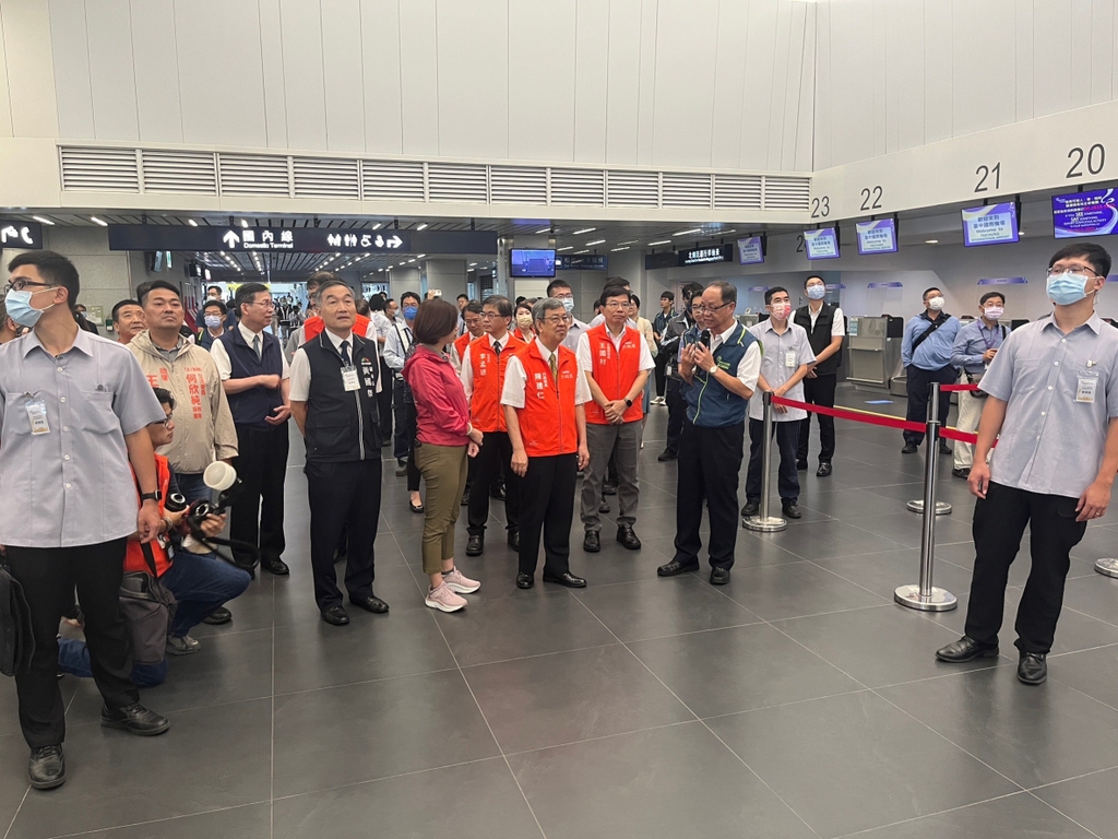臺中國際機場航廈整建完工，加快空運市場復甦（圖：交通部民航局）