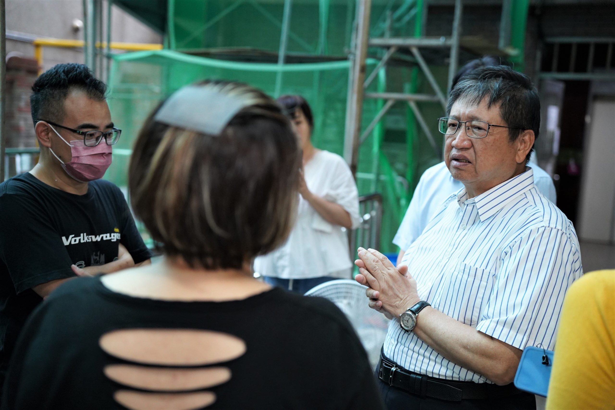 竹北受災戶今起可返家 楊文科:居民安心最要緊