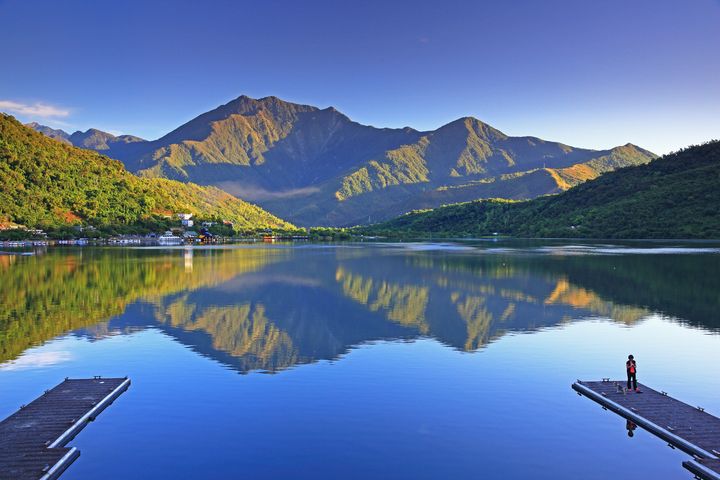 花蓮鯉魚潭充滿湖光水色之美。 圖:花東縱谷國家風景區管理處/提供