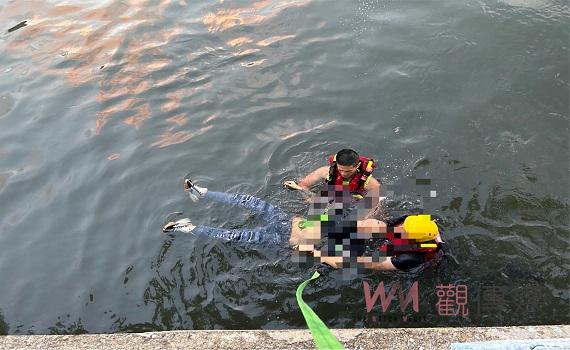 台南運河一女子今晨落水 送醫搶救恢復呼吸心跳