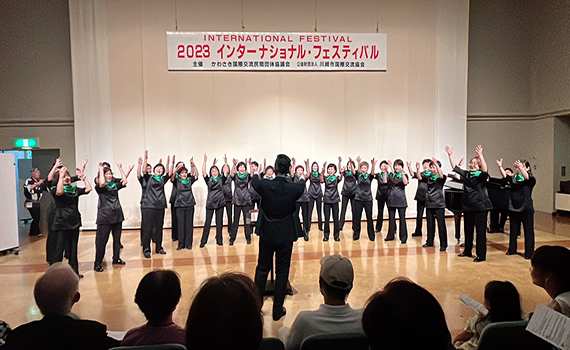 仰山合唱團日本交流演出獲熱情回應 所得贈當地弱勢團體
