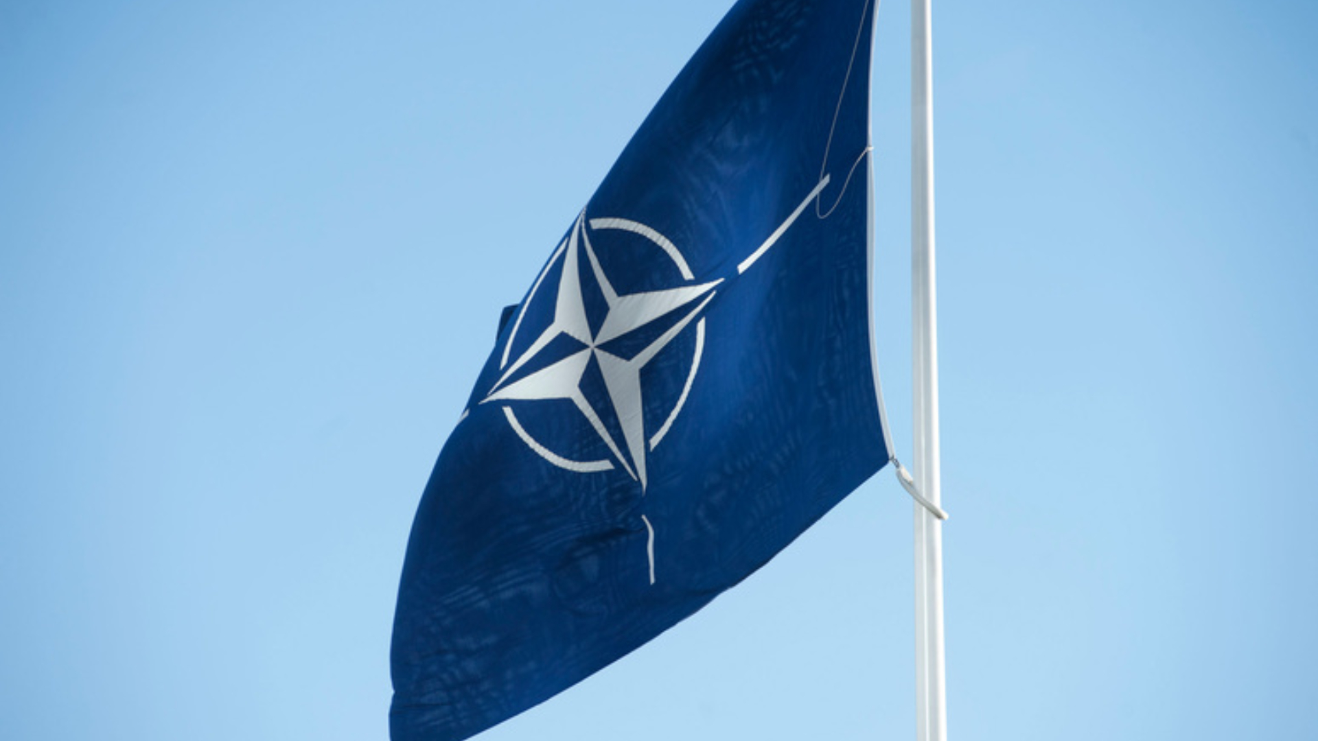 北約勢力欲擴大到亞洲,已遭到中、法反對。圖為北約旗幟。翻攝nato.int網頁