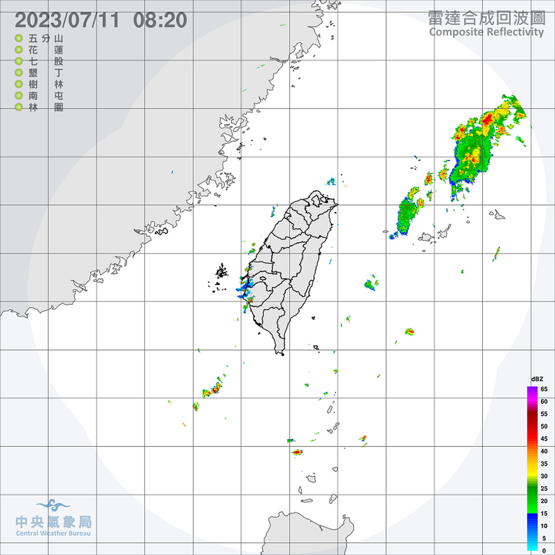 週二水氣增午後留意雷陣雨 高屏花防36度高溫