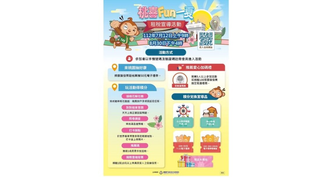 「桃喜Fun一夏」陪你放暑假!上千個獎品等你來拿!