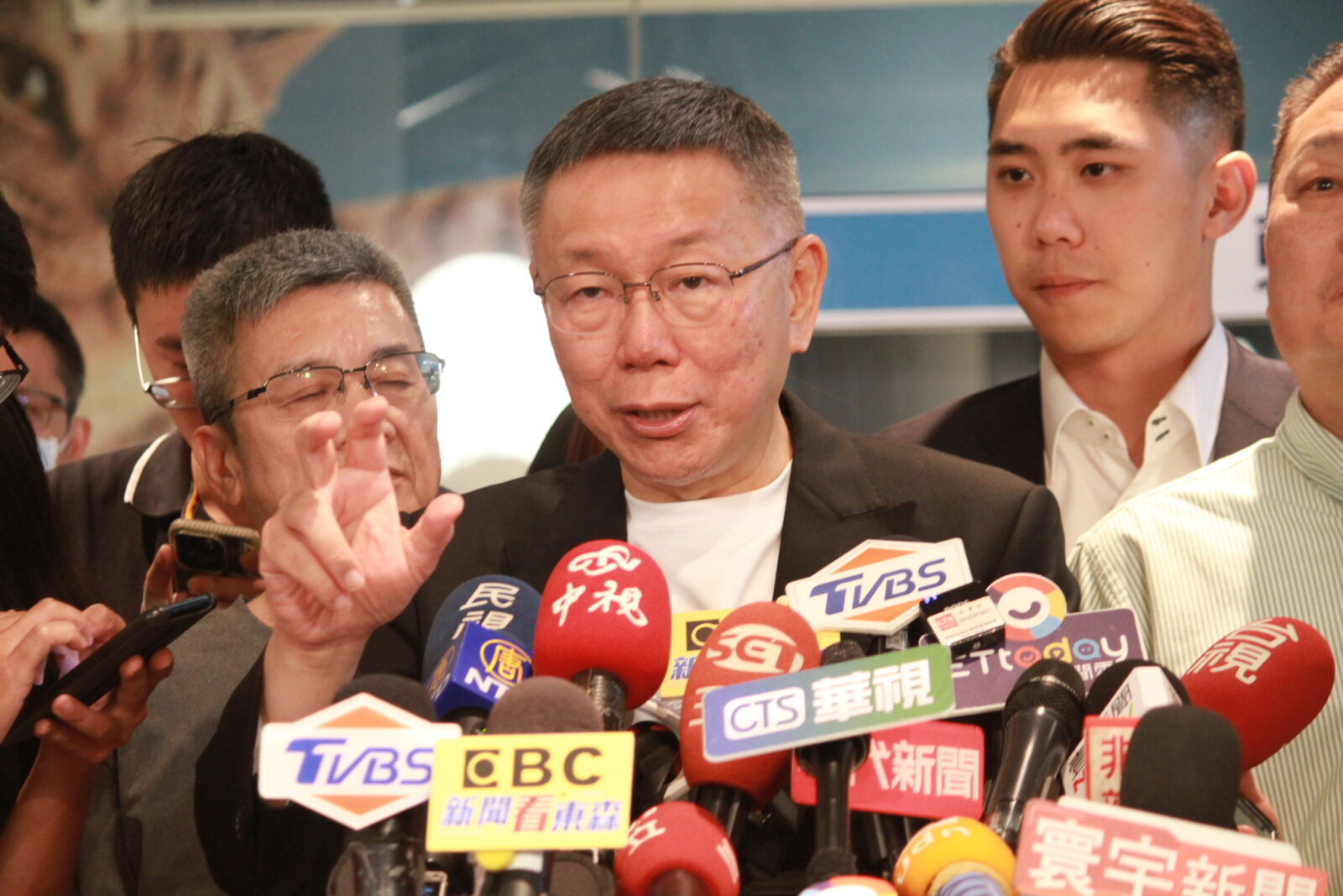 民眾黨總統參選人柯文哲。（資料照，方炳超攝）