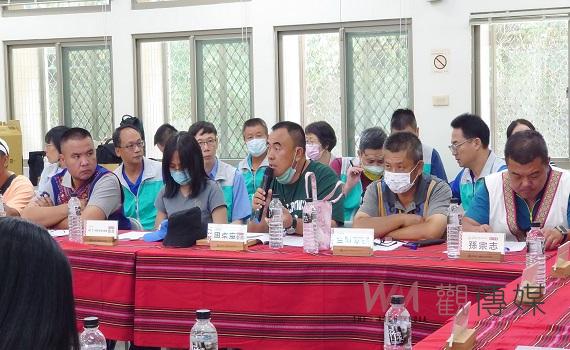 南投縣信義鄉濁水溪線布農族與南投林管處攜手山林共管