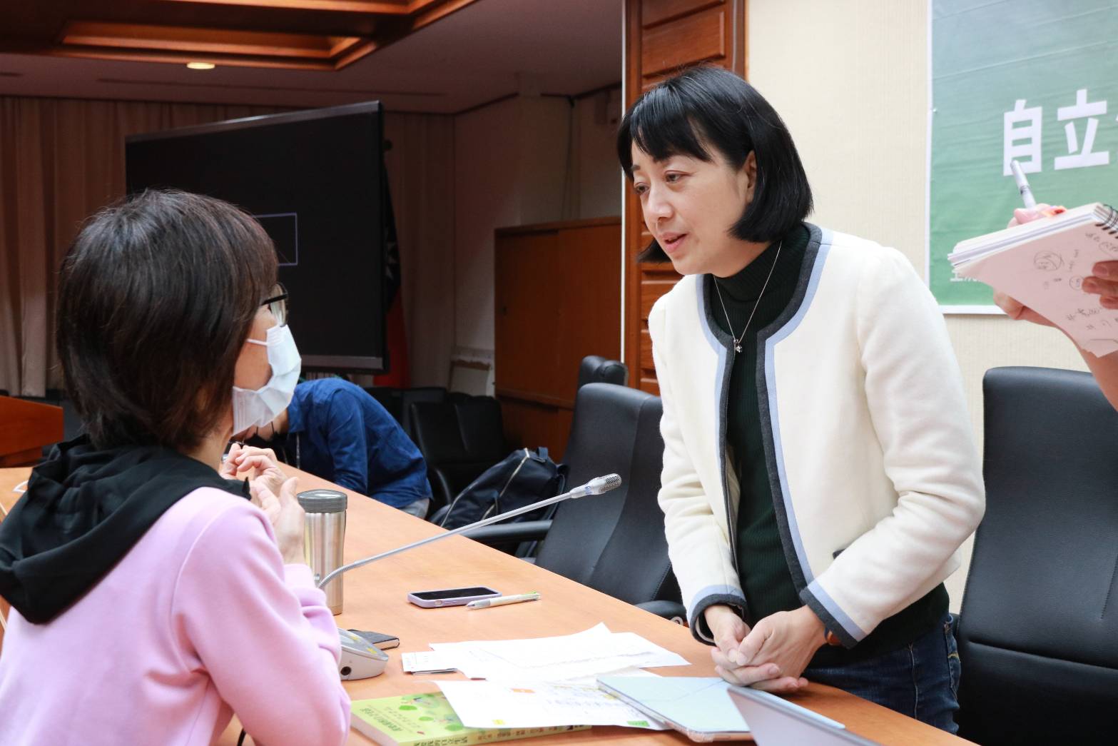 立委王婉諭期許未來制度上要落實「以障礙者為中心」，並以需求評估為基準，透過資源整合讓障礙者能自立在社區生活。王婉諭辦公室提供