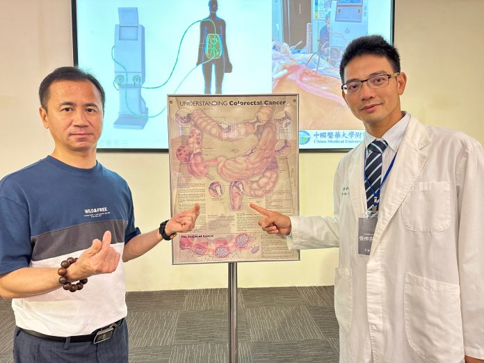 五旬男消化不良確診大腸癌 標靶治療逆轉病情 81 2、中國醫藥大學附設醫院大腸直腸外科張伸吉主任右等專家評估,建議進行『完整腹 scaled | 健康 記者爆料網