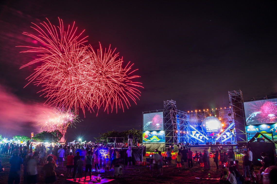 東石海之夏帶來嶄新的視覺饗宴 總長度360秒不間斷閉幕煙火8月13日登場