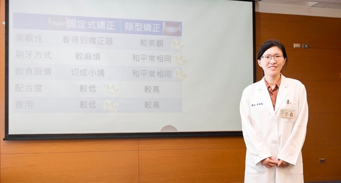 台南成醫隱形矯正  重建牙齒美觀