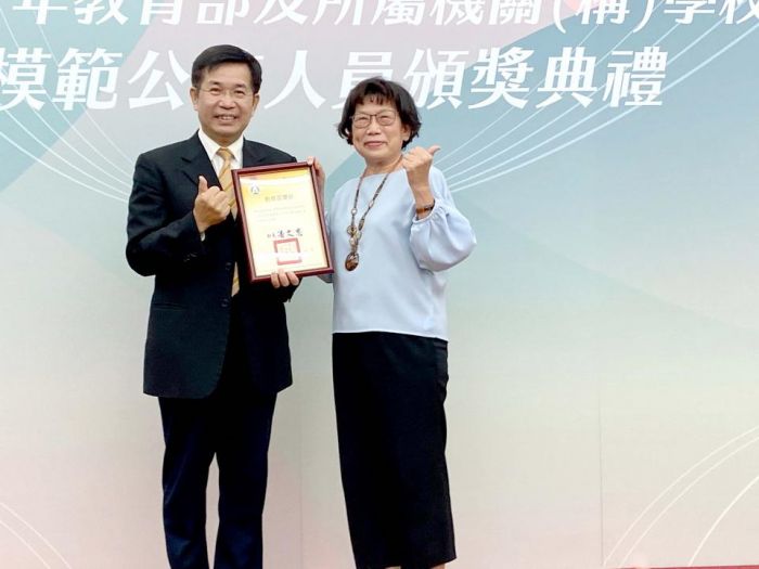 愛校服務50年! 屏科大陳桂琴秘書榮退