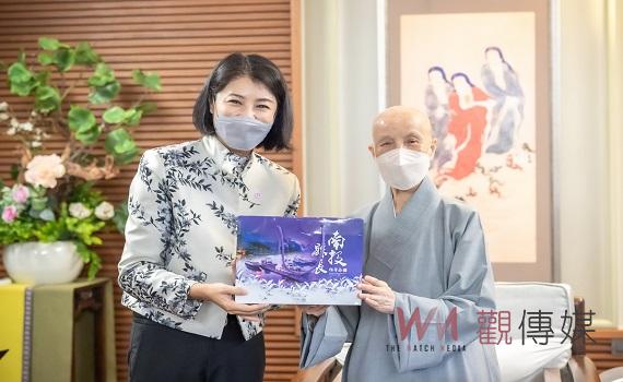 南投縣長許淑華率隊拜訪慈濟 感謝上人長期照顧南投