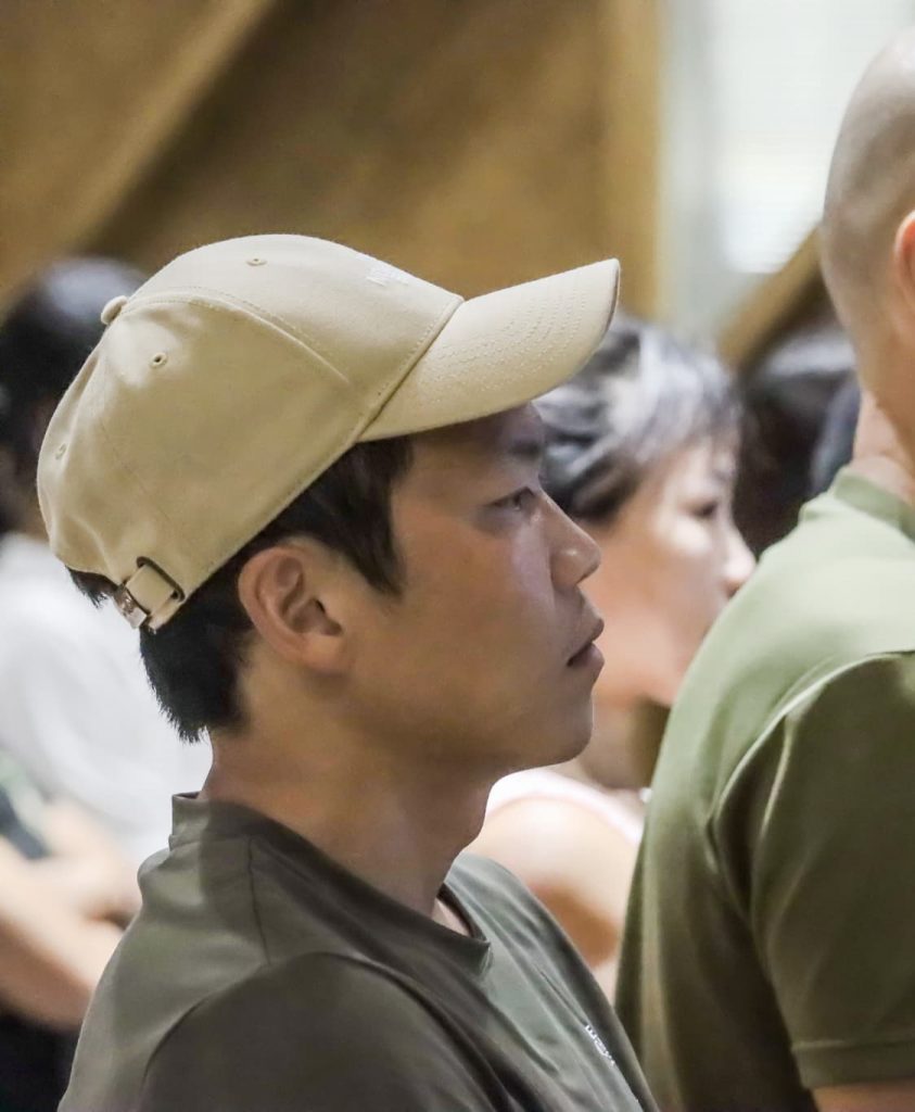 台灣越野跑年輕小將周青也蒞臨到場加油
