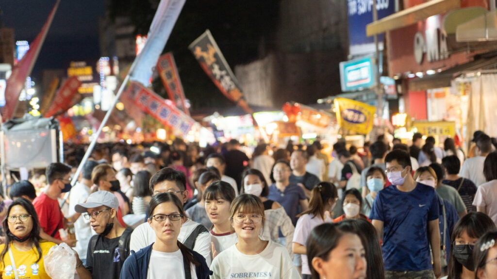 嘉義市文化路熱鬧滾滾