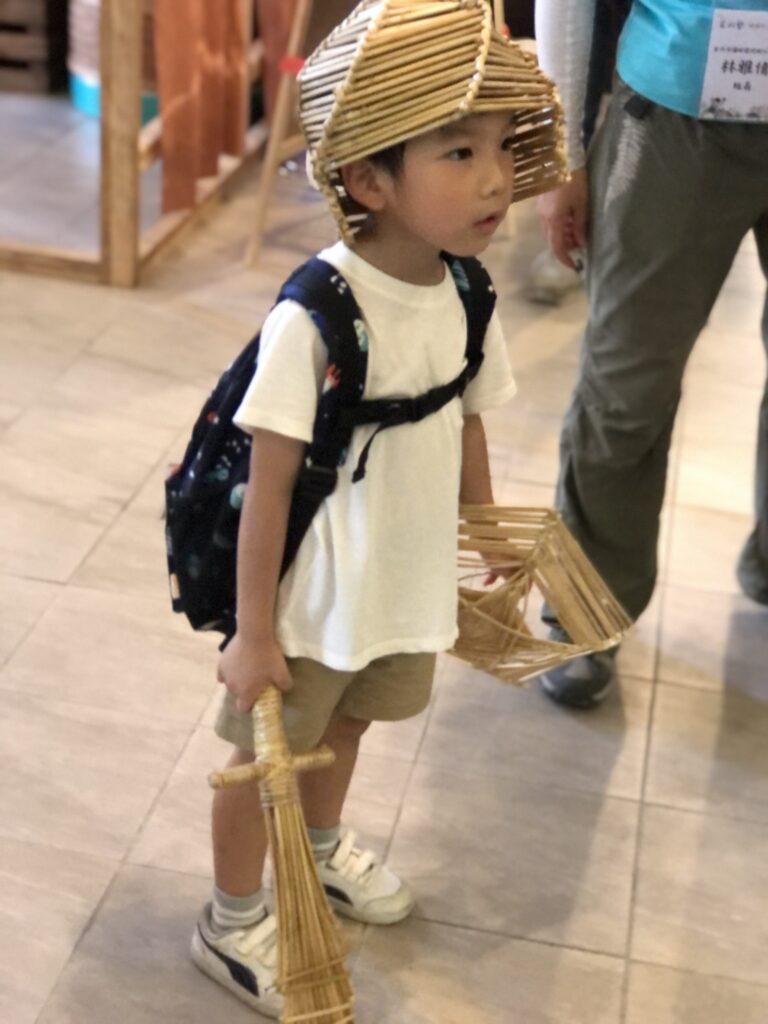 手工製作竹童玩