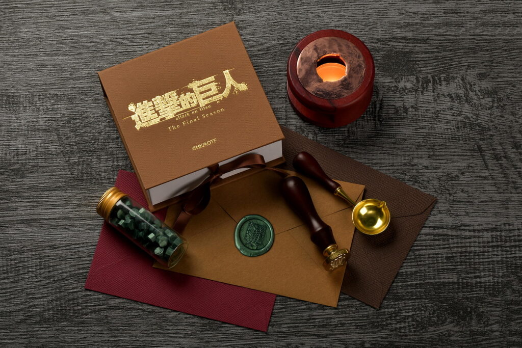 _新品_進擊的巨人 調查兵團封蠟組