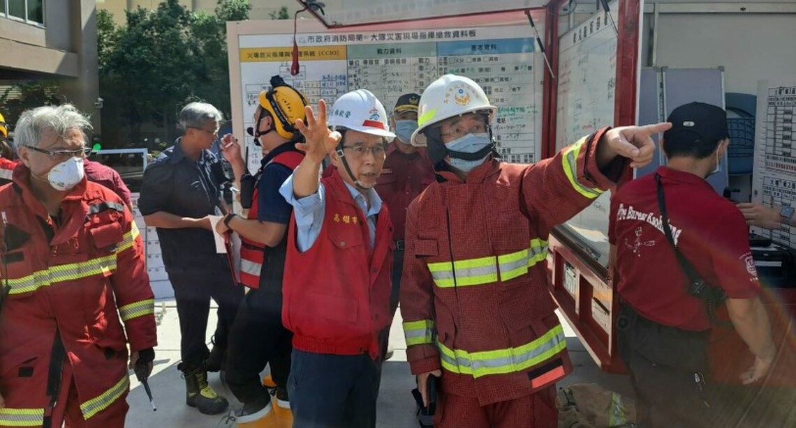 楠梓科技產業園區火警 高市府支援協助加工處搶救 無人受傷