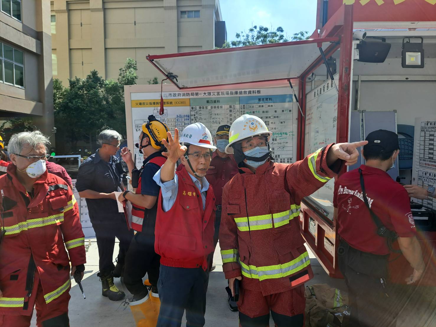 楠梓加工區火警 高市府支援協助加工處搶救 無人受傷