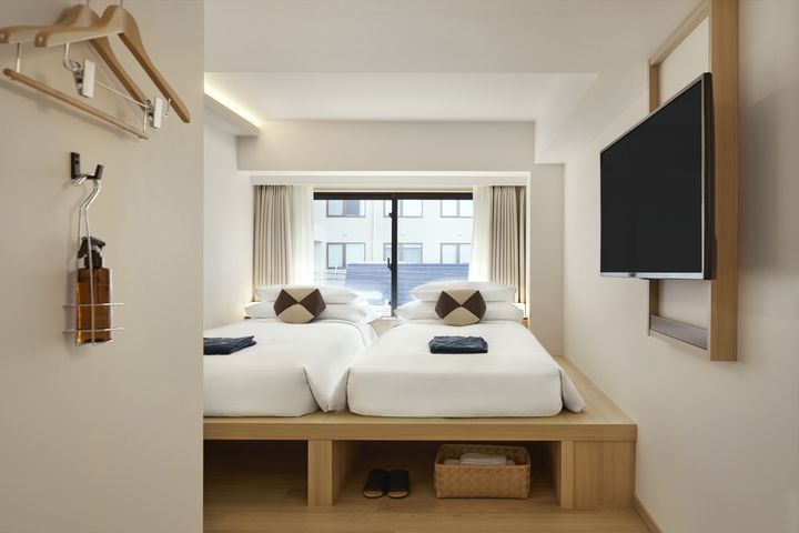 甫開幕的京都ASAI四条旅店,是知名泰國領導房地產開發公司都喜國際新作,鼓勵旅客體驗當地生活。 圖:Dusit International/提供
