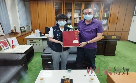 南投縣榮服處拜會鹿谷鄉邱如平鄉長分享服務照顧經驗