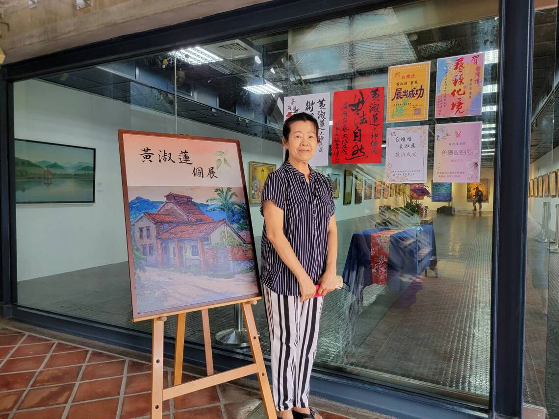 漾新聞|跟著畫家去旅行!《台灣情》黃淑蓮個展美濃客家文物館展出