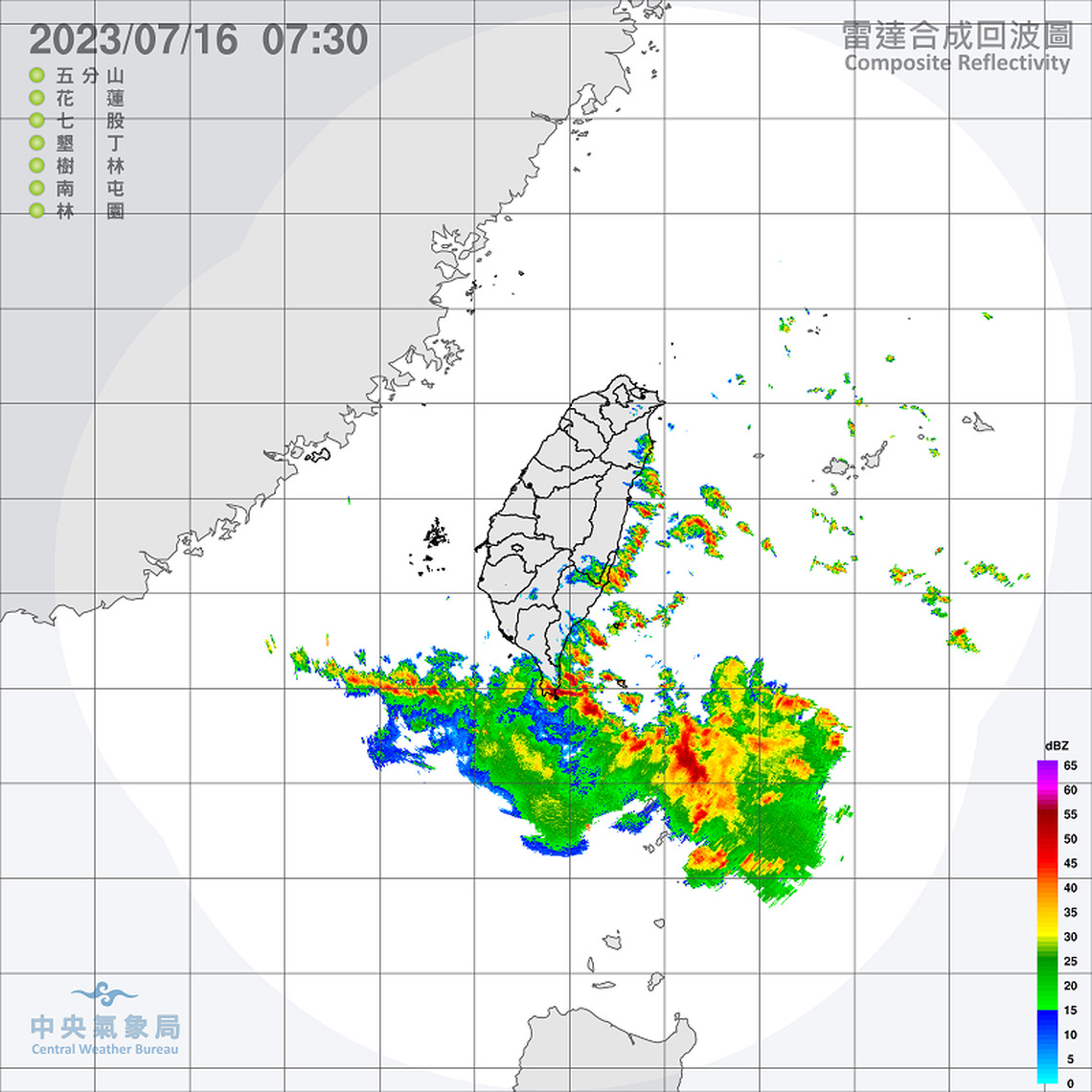台東、恆春大雨特報!颱風外圍雲系影響 今各地有雨