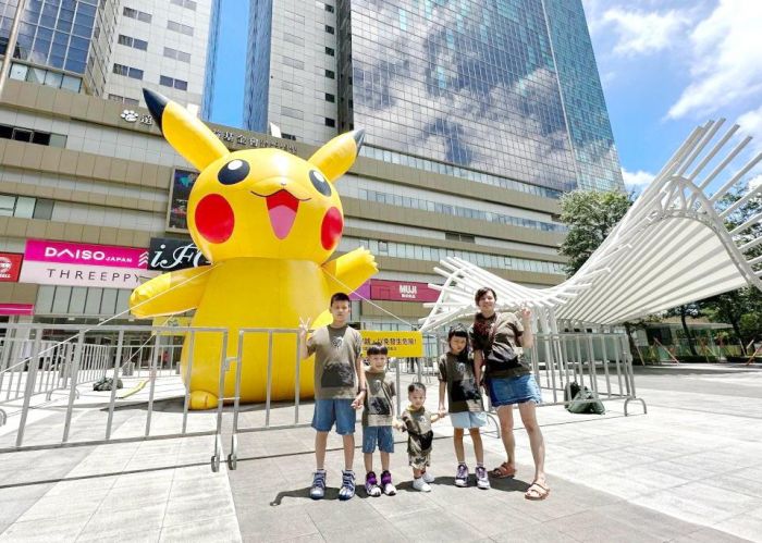 寶可夢降落汐止遠雄廣場 與你一起放暑假