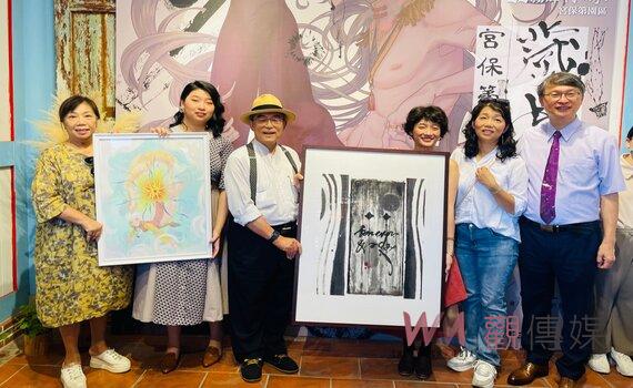 走訪古蹟與藝術! 112年《歲月星光一宮保第創作畫展》開幕了