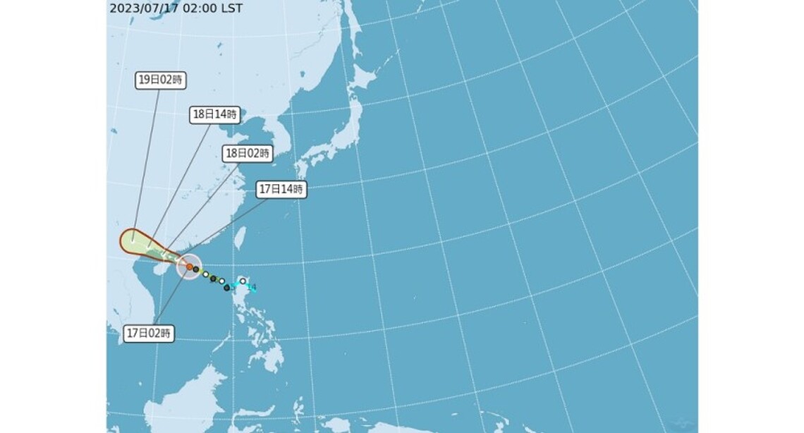 泰利颱風今晚登陸華南廣東海南廣西 有強降水