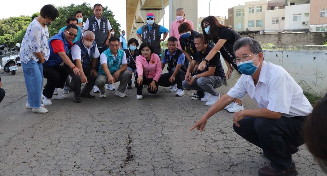縣府自籌近900萬經費修繕土庫3道路 張麗善:讓每條道路都是安全回家的路