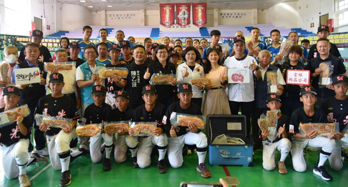 雲林縣肉品市場為體育班補給營養 儲備114全國運動會量能
