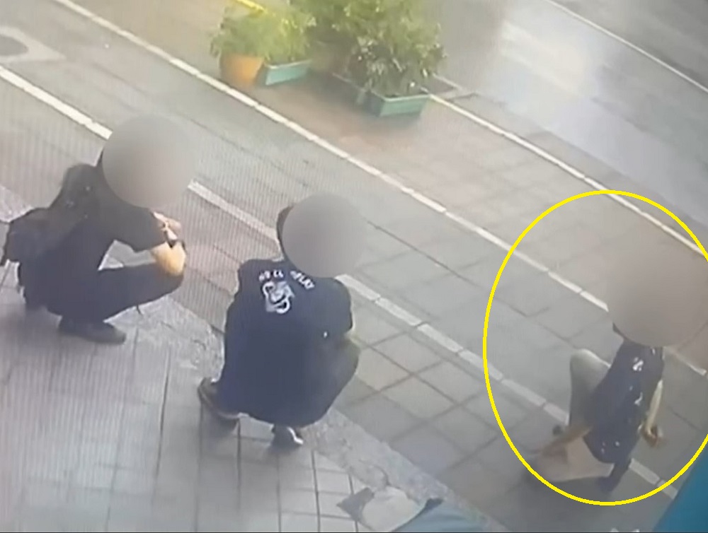 拋磚惹怒店員 醉男突然投擲磚頭爆追逐口角 242 拋磚惹怒店員 醉男突然投擲磚頭爆追逐口角 241