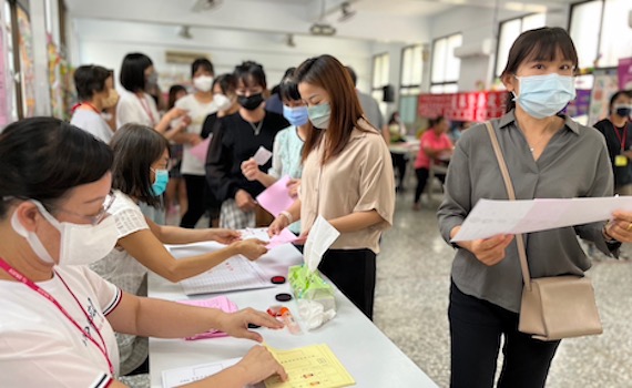移民署嘉義縣辦新住民模擬投票　宣傳反賄乾淨選風