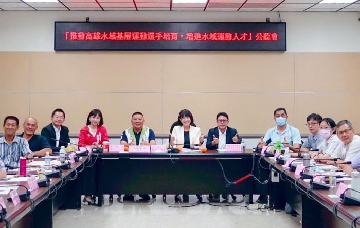 增進水域運動人才! 鄭孟洳推動高雄水域基層運動選手培育
