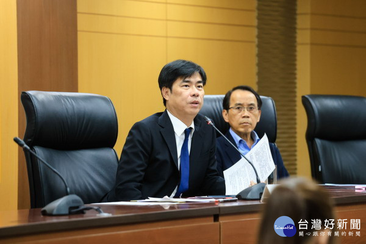 ▲陳其邁表示，力求發展淨零城市自治條例落實減碳是高市氣候治理重要里程。