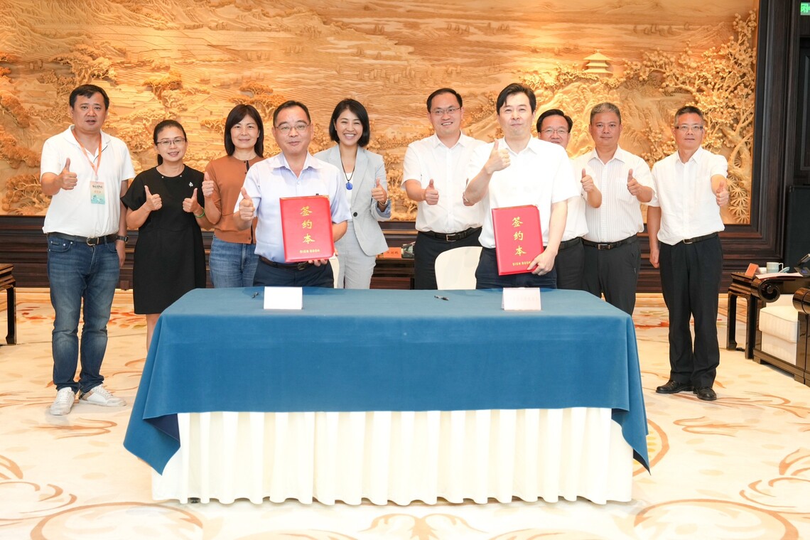 許淑華縣長登陸行銷南投農產 湖州市再下一城5億8千萬合約到手