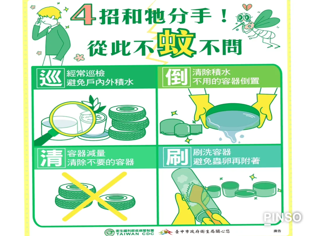 國內登革熱持續升溫｜市府極力防堵登革熱疫情