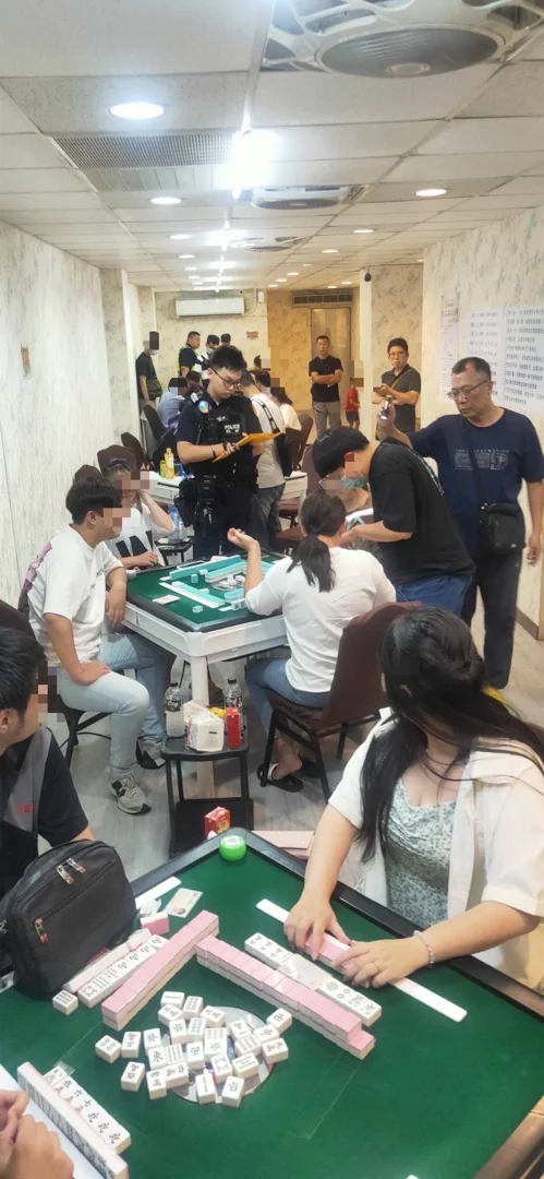 合法棋牌社掩護非法賭博｜板橋警火速清源鏟治安疑慮