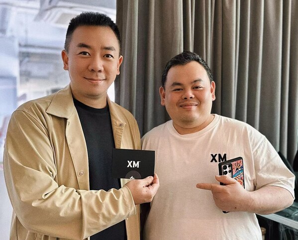 【左】AIOX主席Marc Lin,【右】XM Studios聯合創始人兼首席執行官Ben Ang 【左】AIOX主席Marc Lin,【右】XM Studios聯合創始人兼首席執行官Ben Ang